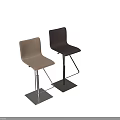 Modern Stylish Bar Stools With Leather Seats And Metal Frame Designs