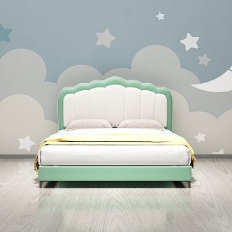 Children's bed 3d model