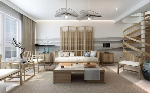 Living room 3d model