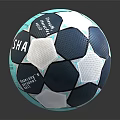 High Quality SA SHA Blue And White Official Match Soccer Ball For Sports