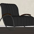 Single sofa 3d model