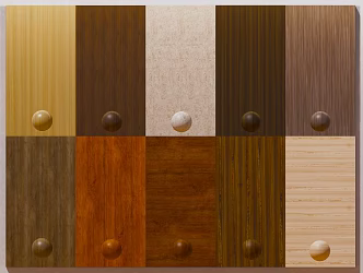 Wood veneer particleboard wood pine board European pine board technology veneer 3d model