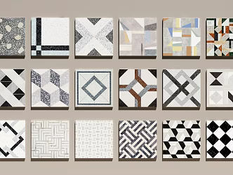 Patchwork Tile 3d model