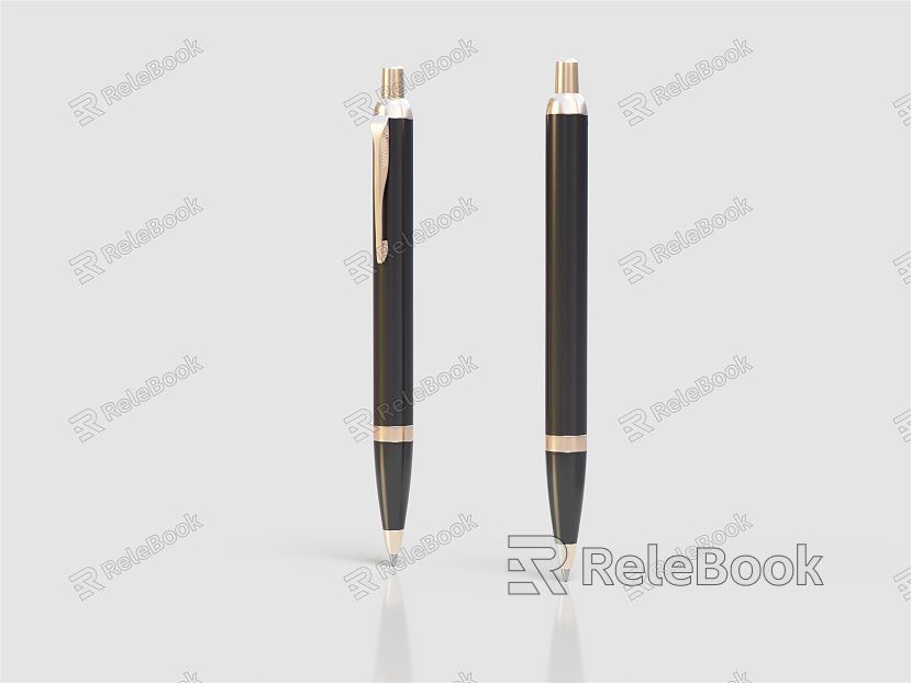 Modern ballpoint pen oil pen model