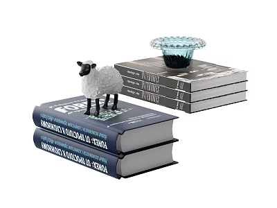 Modern Book Book Portfolio 3d model