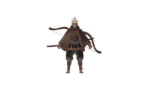 SEKIRO Japan-Korea Style Game Realistic Sub-era Character Wei Minyi Hyun Ichiro 3d model