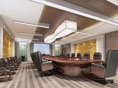 Conference Room 3d model