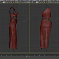 Unique Brown Leather Apparel With Irregular Cut Design And Textured Surface
