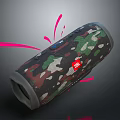 Speaker Audio Wireless Speaker Wireless Bluetooth Speaker Military Audio Military Equipment Mini Bluetooth Audio 3d model