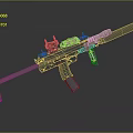 High Precision Tactical Rifle With Sniper Scope Suppressor And Modern Tactical Grip