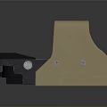 Infrared Steiner Laser Pistol Light Source Firearm Sight Firearm Device 3d model