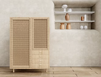 Silky Sideboard Decorative Cabinet Sideboard 3d model