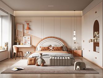 Modern Children's Room 3d model