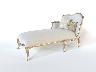 Jane Ou chaise longue 3d model