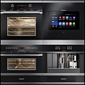 Gaggenau Built in Kitchen Appliances with Oven Coffee Machine Display Screen and Control Panel