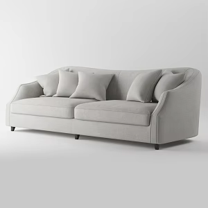 Double sofa 3d model