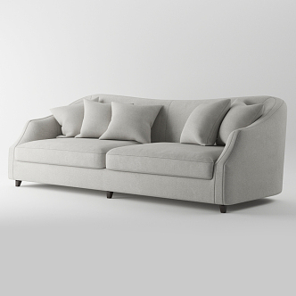 Double sofa 3d model