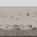 Indoor Cat Playroom With Wooden Shelves Wall Mounted Perches Platform Beds And Tall Cat Tree