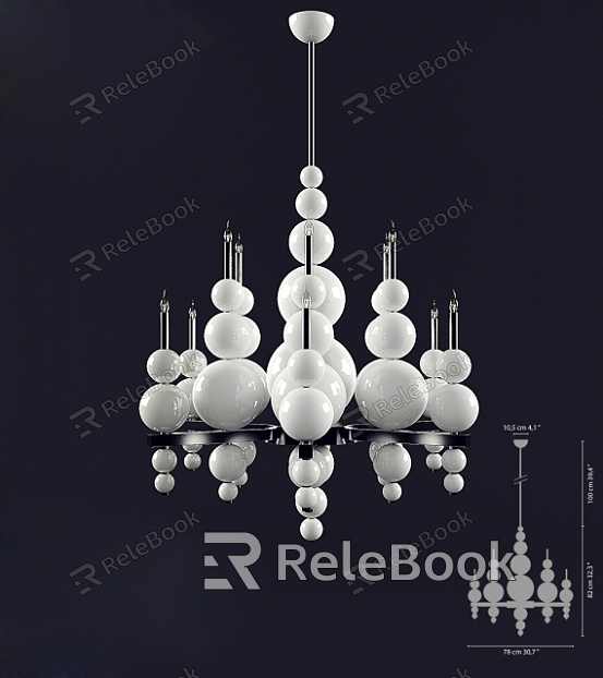 Alien chandelier model