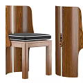 Wooden Dining Table Set with Matching Chairs for Home Dining Space