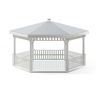 Modern Pavilion 3d model
