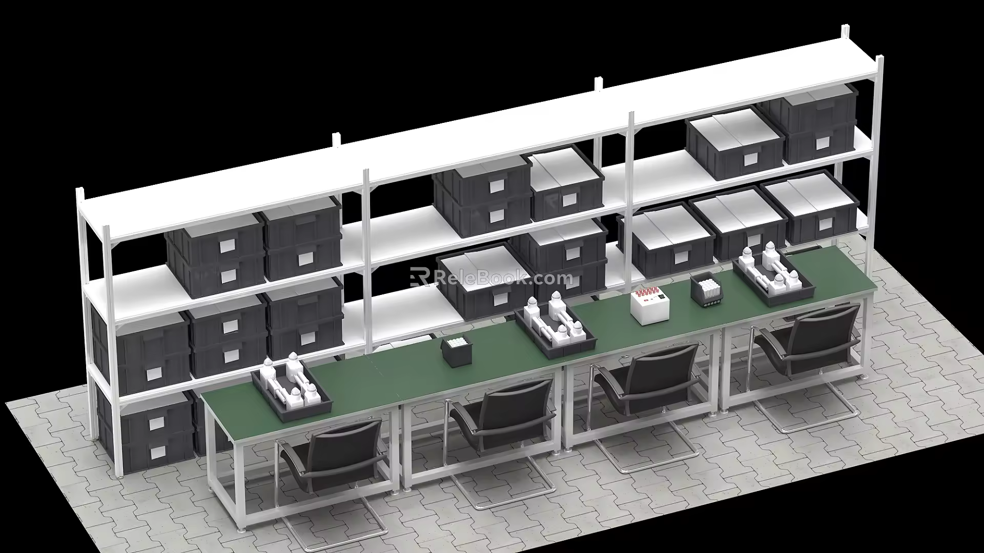 Shelf Workbench 3d model