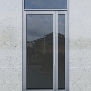 Modern sub-mother door gray type door 3d model