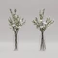 Modern Vase Ornaments Combination 3d model