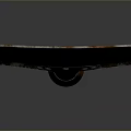 Old Rusty Shovel With Wooden Handle And Metal Blade Showing Rust And Wear