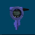 Blue Digital Pressure Gauge Industrial Equipment with Durable Housing and Precision Digital
