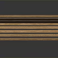 Public Bench With Wooden Slats And Green Metal Frame For Outdoor Areas