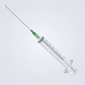 Medical Devices Syringes with Graduated Scales and Various Sizes for Clinical Use