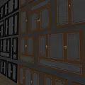 Modern window combination window glass window floor-to-ceiling window balcony window bay window bedroom window casement window door and window stainless steel sliding window 3d model