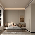 Modern Bedroom 3d model