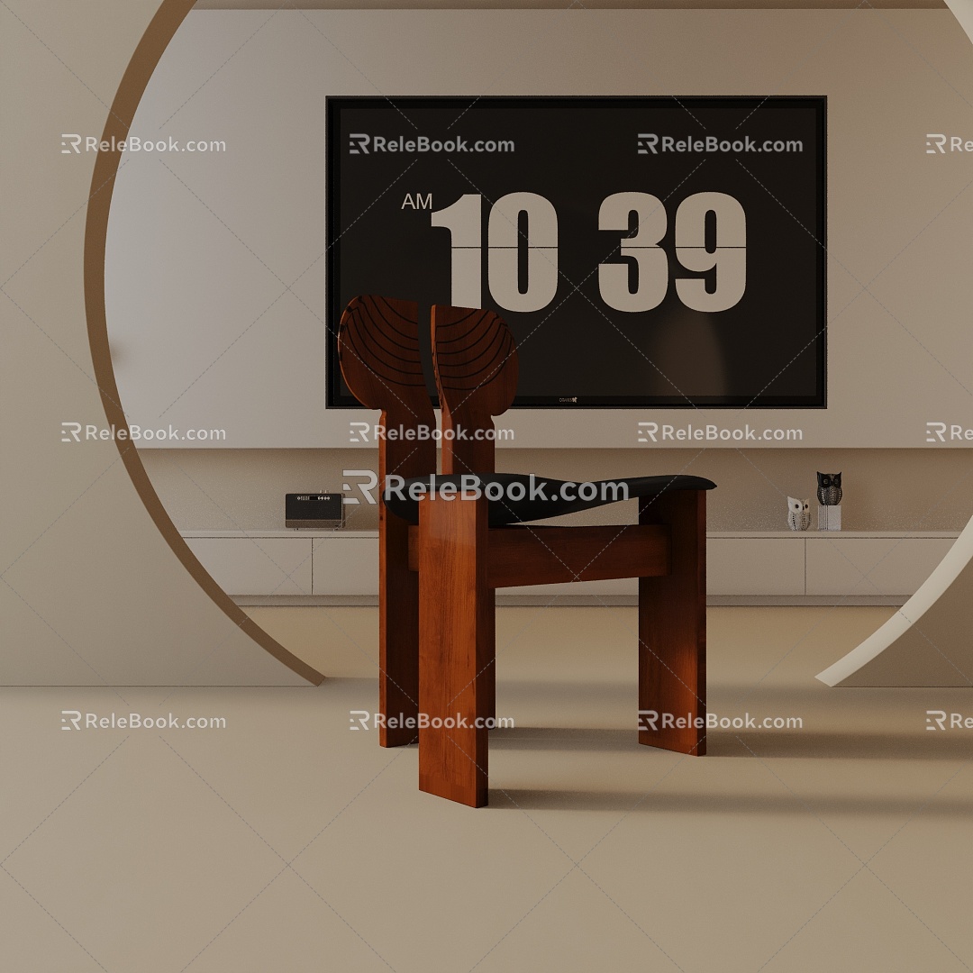 Modern Dining Chair 3d model