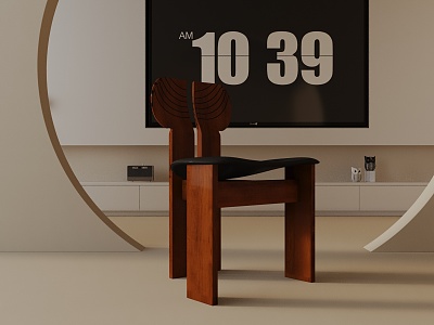 Modern Dining Chair 3d model