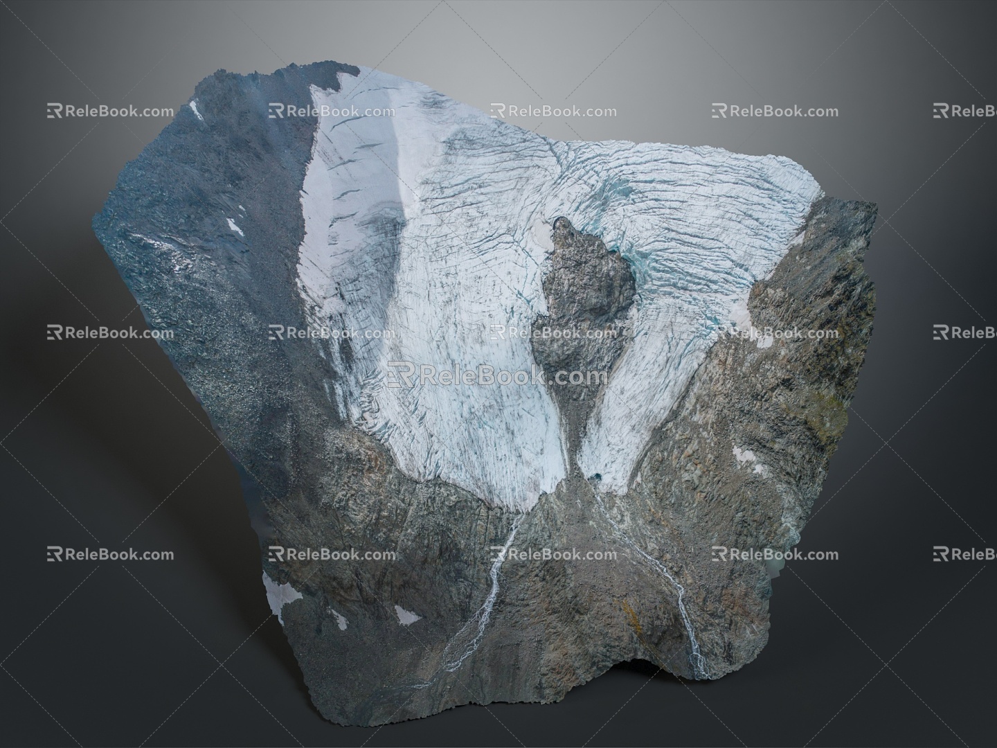 Geography, topography, mountain shape, ridge, ridge, valley, mountain range, canyon, geomorphology, mountain peak, mountain body 3d model