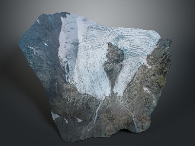 Geography, topography, mountain shape, ridge, ridge, valley, mountain range, canyon, geomorphology, mountain peak, mountain body 3d model