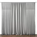 Curtains 3d model