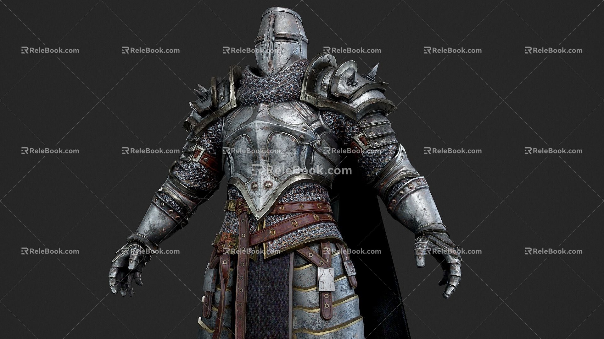 Armor Warrior Games Movie Warrior Armor Armor Medieval European Armor 3d model