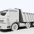 Truck Site Truck Truck Functional Car 3d model