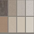 Various Neutral Shades Wall Panels Samples With Textured Surface For Home Decor