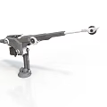 Industrial Mechanical Arm Equipment With Long Metal Arm And Base Structure