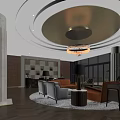 Modern Office Interior With Open Plan Layout Ergonomic Furniture And Natural Lighting