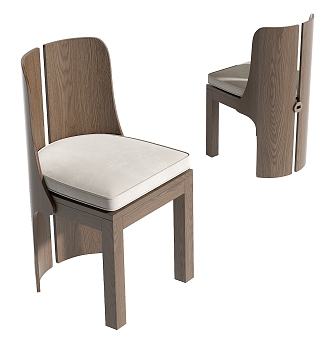 single chair 3d model