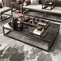 New Chinese Tea Table 3d model