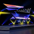 Dynamic Stage 3d model