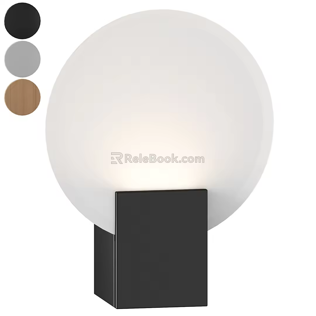 Table lamp 3d model