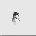 3D Human Head Model With Detailed Facial Features And Braided Brown Hair
