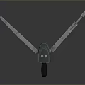 Caliper two-angle board ruler compass measuring tools hardware tools processing tools furniture 3d model